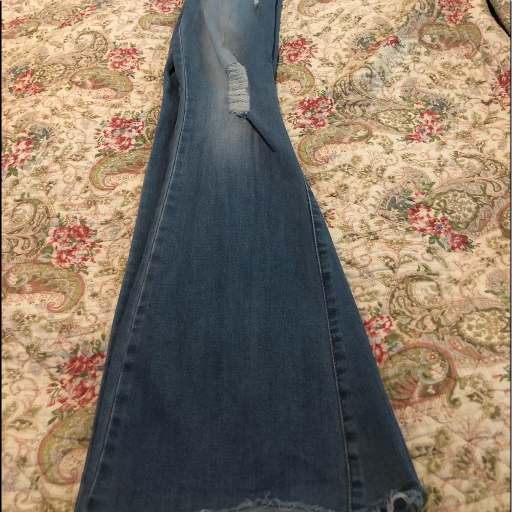 Distressed flares